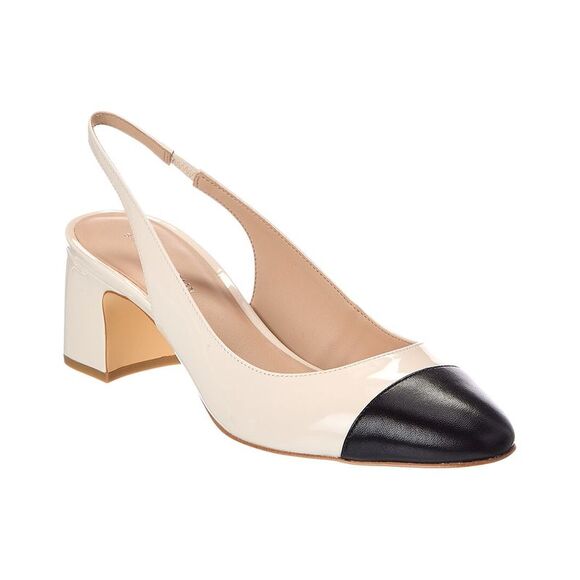 Stuart Weitzman Shoes - Stuart Weitzman Milla 55 Patent Slingback Pump, White